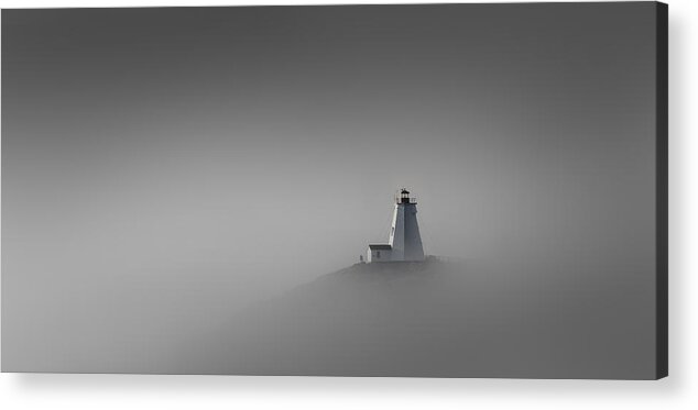 Lighthouse Acrylic Print featuring the photograph Rise Above by Peter Scott