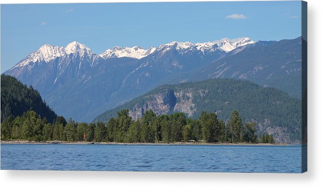 Kaslo Acrylic Print featuring the photograph The Koots by Cathie Douglas