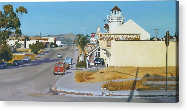 Street Acrylic Print featuring the painting The Last Frontier by Michael Ward