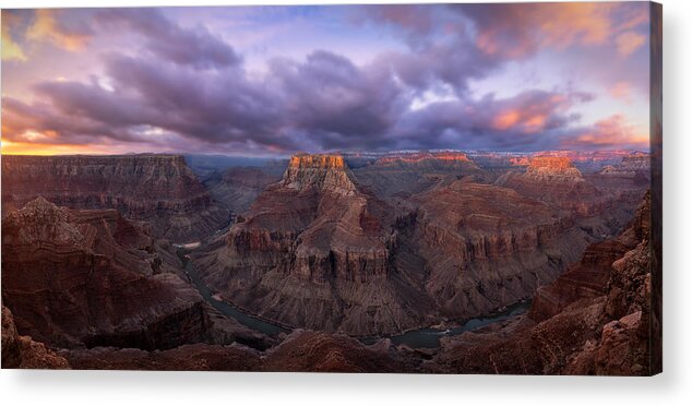 Grand Canyon Acrylic Print featuring the photograph Grand Canyon by Willa Wei