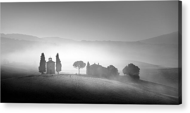 Chapel Acrylic Print featuring the photograph Early Morning by Peter Boehringer