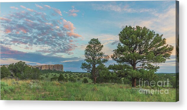 Landscape Acrylic Print featuring the photograph El Morro Dawn by Seth Betterly