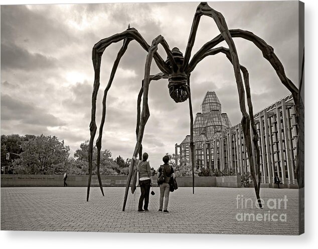 Ottawa Acrylic Print featuring the photograph National Art Gallery #2 by Charline Xia