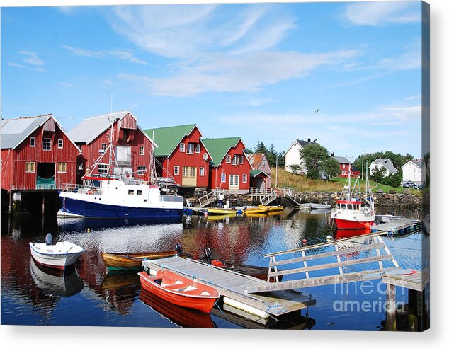 Ankya Klay Acrylic Print featuring the photograph Boat Life in Bude by Ankya Klay