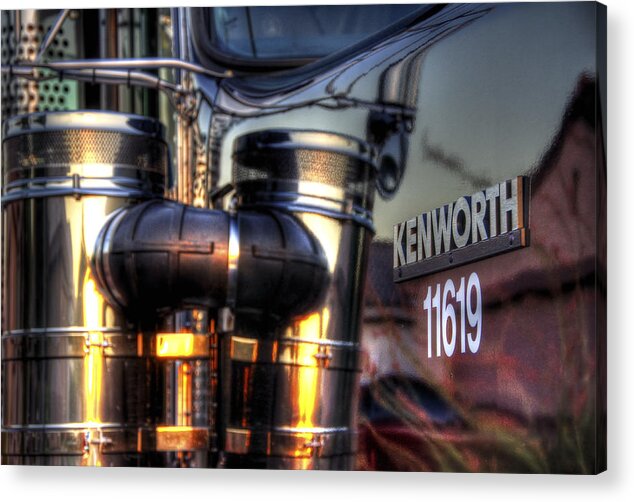 Transportation Acrylic Print featuring the photograph Kenworth 11619 34712 by Jerry Sodorff