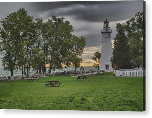 2x3 Acrylic Print featuring the photograph Marblehead Lighthouse #7 by At Lands End Photography