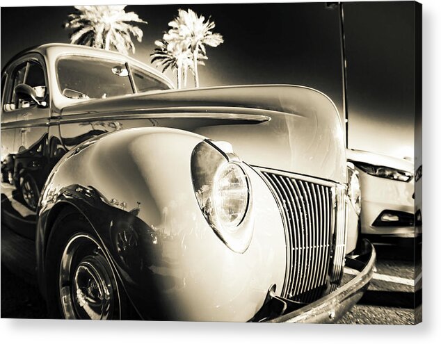 Cars Acrylic Print featuring the photograph Sweet Sepia by Mark David Gerson