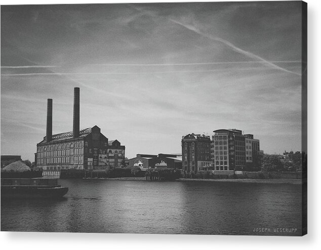 Gothic Acrylic Print featuring the photograph Bleak Industry by Joseph Westrupp