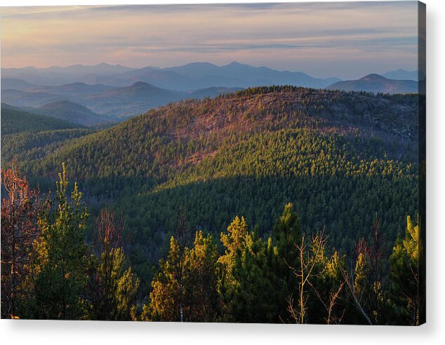 Adirondack Forest Preserve Acrylic Print featuring the photograph Mountain View by Bob Grabowski