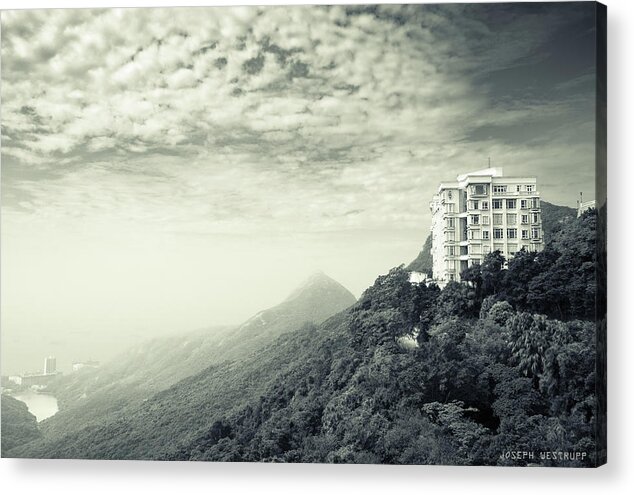 Bush Acrylic Print featuring the photograph The Peak by Joseph Westrupp