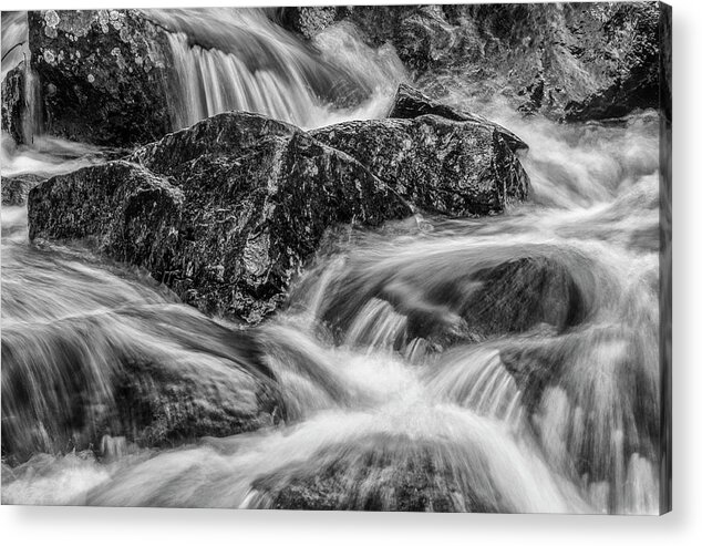 Stream Acrylic Print featuring the photograph Adirondack Waterfall by Bob Grabowski