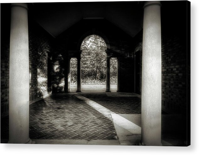 Architecture Acrylic Print featuring the photograph Oasis by Mark David Gerson