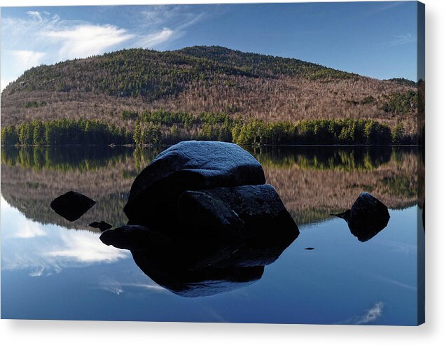 Adirondack Forest Preserve Acrylic Print featuring the photograph Pharoah Lake Reflections by Bob Grabowski