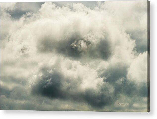 Sky Life Appears Acrylic Print featuring the photograph Sky Life Appears by Steven Poulton