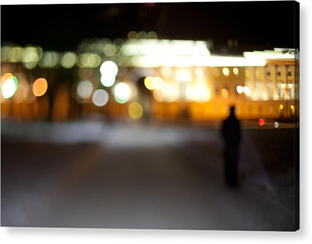 Night Acrylic Print featuring the photograph Untitled #94 by Vadim Grabbe