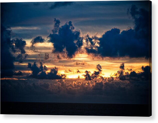 Atantic Ocean Acrylic Print featuring the photograph Sunrise on the Atlantic #28 by Jeremy Herman