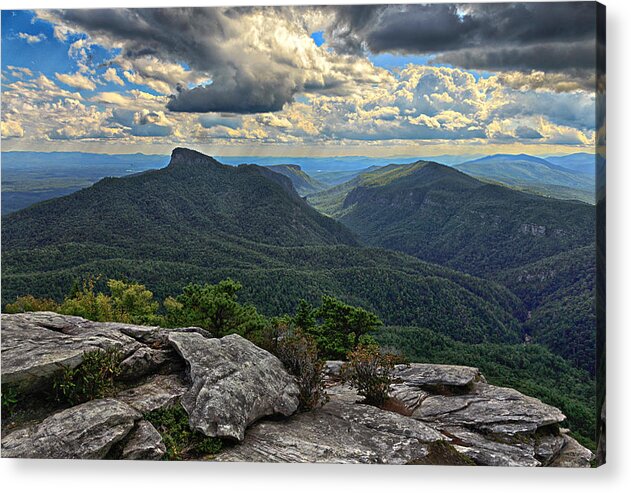 Linville Gorge Acrylic Print featuring the photograph The Gorge by Kevin Senter