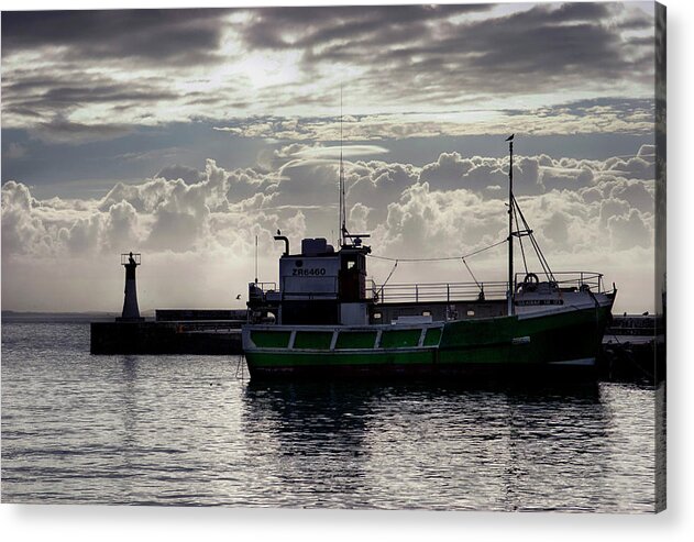 Kalk Bay Harbour; Kalk Bay; Ocean; Sea; Boats; Fishing; Water; Fish; Jetty Art; Stunning; Photos; Pics; Jetty; Cape Town; Colour; Colourful; Andrew Hewett; Artistic; Artwork; Prints; Interior; Quality; Inspirational; Fishing Boats; Decorative; Images; Creative; Beautiful; Exhibition; Lovely; Seascapes; Awesome; Boat; Fishing Boats; Wonderful; Light; Harbour Photography; Harbor; Decor; Interiors; Andrew Hewett; Water; Https://waterlove.co.za/; ;https://hewetttinsite.co.za/ Acrylic Print featuring the photograph Sulaiman by Andrew Hewett