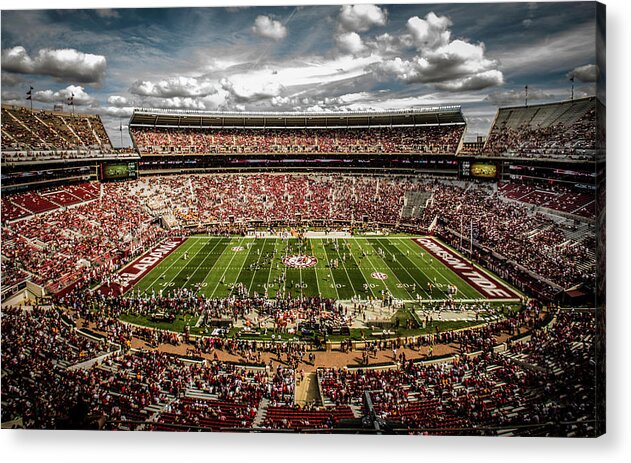Alabama Acrylic Print featuring the photograph Bryant-Denny Stadium by Kevin Senter