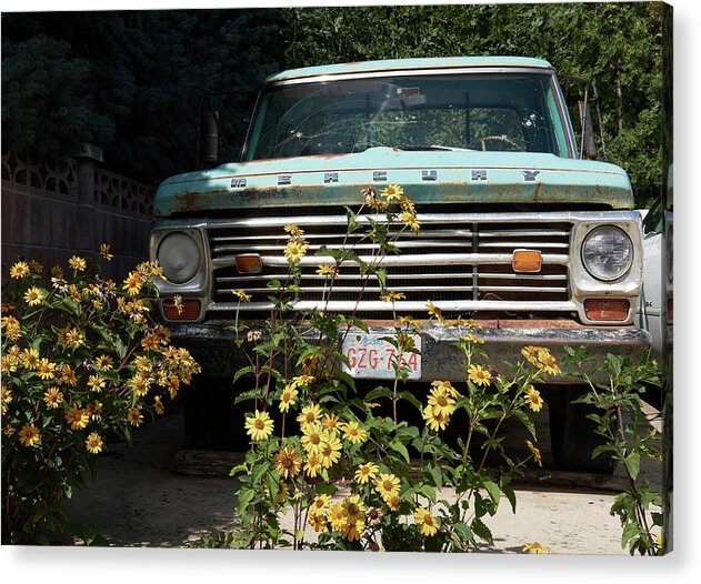Truck Acrylic Print featuring the photograph Guarded by Trever Miller