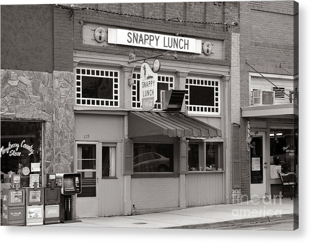 Landscape Acrylic Print featuring the photograph Snappy Lunch by Lionel F Stevenson