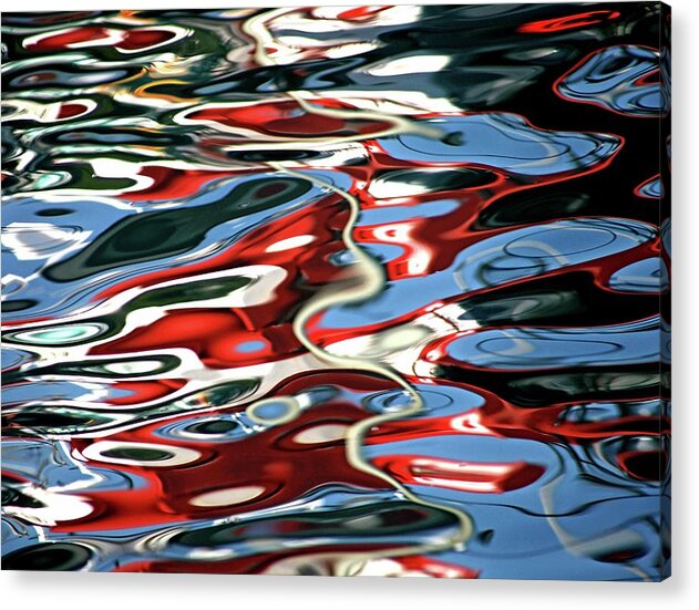 Sea; Water; Reflection; Abstract; Ocean; Colour; Colourful; Abstract Photography; Andrew Hewett; Artistic; Interior; Quality; Images; New; Modern; Creative; Beautiful; Exhibition; Lovely; Seascapes; Awesome; Water; Abstract Reflections; Light; Abstract Photography; Decor; Interiors; Calendar; Fine Art; Andrew Hewett; Water; Photographs; Fineart America; Unique; Fun; Award; Winning; Wonderful; Famous; Https://andrew-hewett.pixels.com/;https://waterlove.co.za/; ;https://hewetttinsite.co.za/ Acrylic Print featuring the photograph Free Love by Andrew Hewett