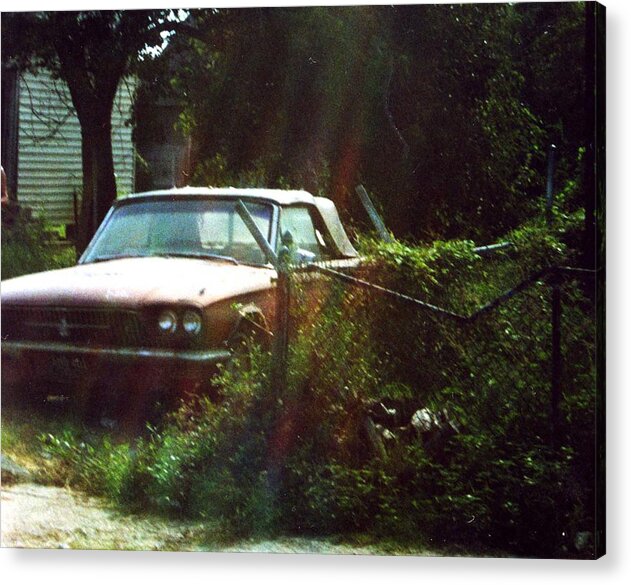Car Acrylic Print featuring the photograph Stuck in Desire by Jennifer Ott