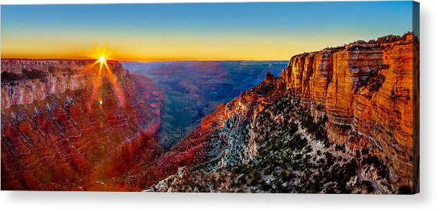 Grand Canyon Acrylic Print featuring the photograph Grand Canyon Sunset by Az Jackson