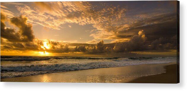 Sunrise Acrylic Print featuring the photograph Ocean Sunrise by Tammy Ray