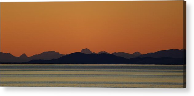 Orange Acrylic Print featuring the photograph Sunset Pastels by Randy Hall