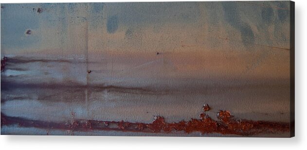Abstract Art Acrylic Print featuring the photograph The Tide Is Out by Jani Freimann