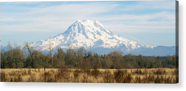 Mt. Acrylic Print featuring the photograph Open Range by Rob Green