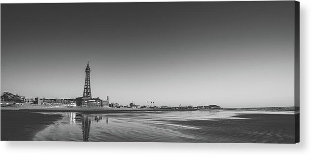 Blackpool Acrylic Print featuring the photograph Blackpool England #1 by Mountain Dreams