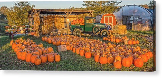 Magic Hour Acrylic Print featuring the photograph Autumnal Sunrise At Roe's by Angelo Marcialis