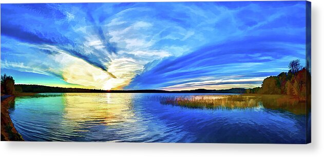 Maine Scenic Acrylic Print featuring the photograph For the Benefit of All by ABeautifulSky Photography by Bill Caldwell