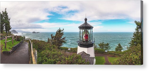  Acrylic Print featuring the photograph Cape Meares Bright by Darren White