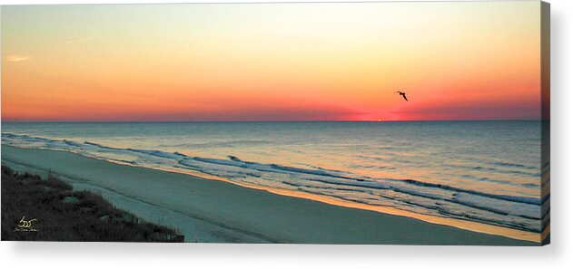 Sea Acrylic Print featuring the photograph East Coast Sunrise by Sam Davis Johnson