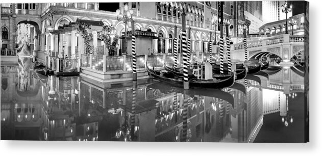 Las Vegas City Acrylic Print featuring the photograph Still Is The Night by Az Jackson