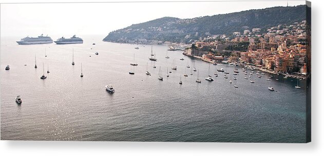 Villefranche Acrylic Print featuring the photograph Villefranche-sur-Mer by Steven Sparks
