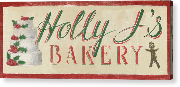 Bakeries Acrylic Print featuring the painting Holiday Moments Ix by James Wiens