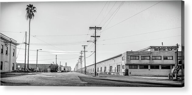 San Pedro Acrylic Print featuring the photograph Looking Down The Road by Arthur Bohlmann