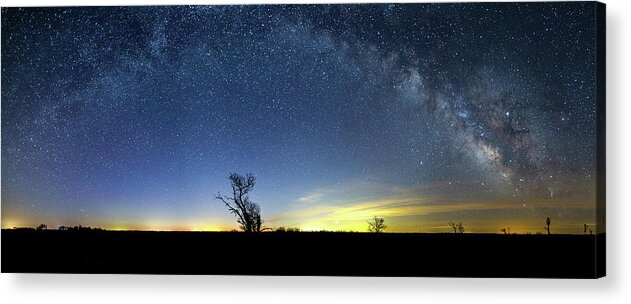 Quivira Acrylic Print featuring the photograph Quivira Milky Way by Jon Friesen