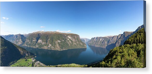 Outdoors Acrylic Print featuring the photograph Stegastein, Norway by Andreas Levi