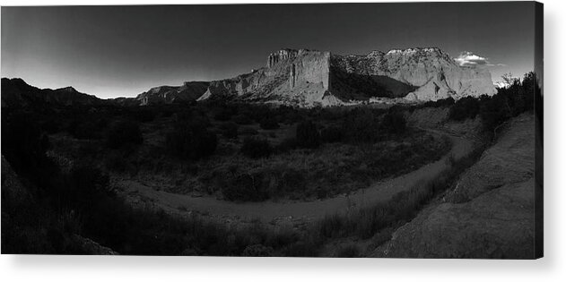 Richard E. Porter Acrylic Print featuring the photograph Dry River, Caprock Canyons State Park, Texas by Richard Porter