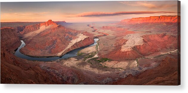 Marble Canyon Acrylic Print featuring the photograph Marble Canyon by Peter Boehringer