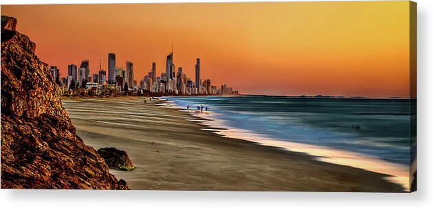 Gold Coast Photos Acrylic Print featuring the photograph Miami Mornings by Az Jackson