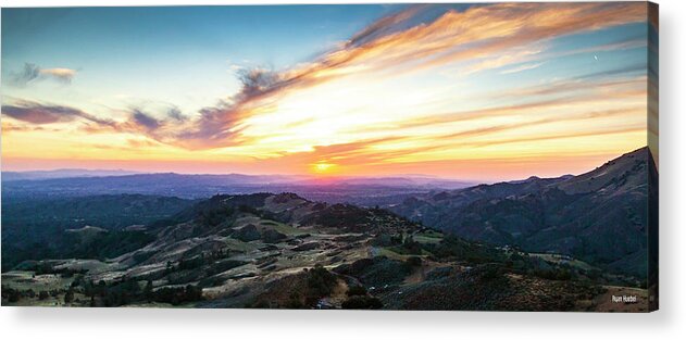 Santa Ynez Valley Acrylic Print featuring the photograph No Place Like Home by Ryan Huebel