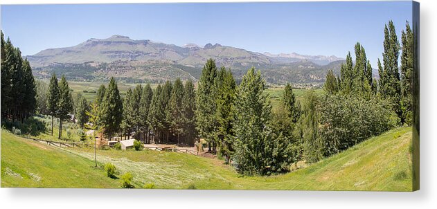 Tranquility Acrylic Print featuring the photograph View from Casona del Alto by Sam Kirk