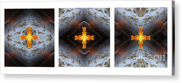 Moon Acrylic Print featuring the photograph Moonbird Triptych by Gerald Grow