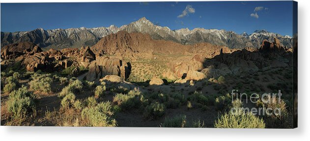 Mountains Acrylic Print featuring the photograph Mountain Light by Rick Mann